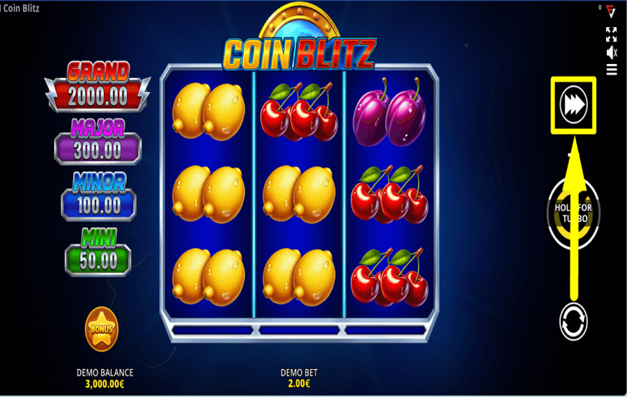 Coin Blitz 3x3 Running Wins CONTRÔLEZ LE RYTHME.