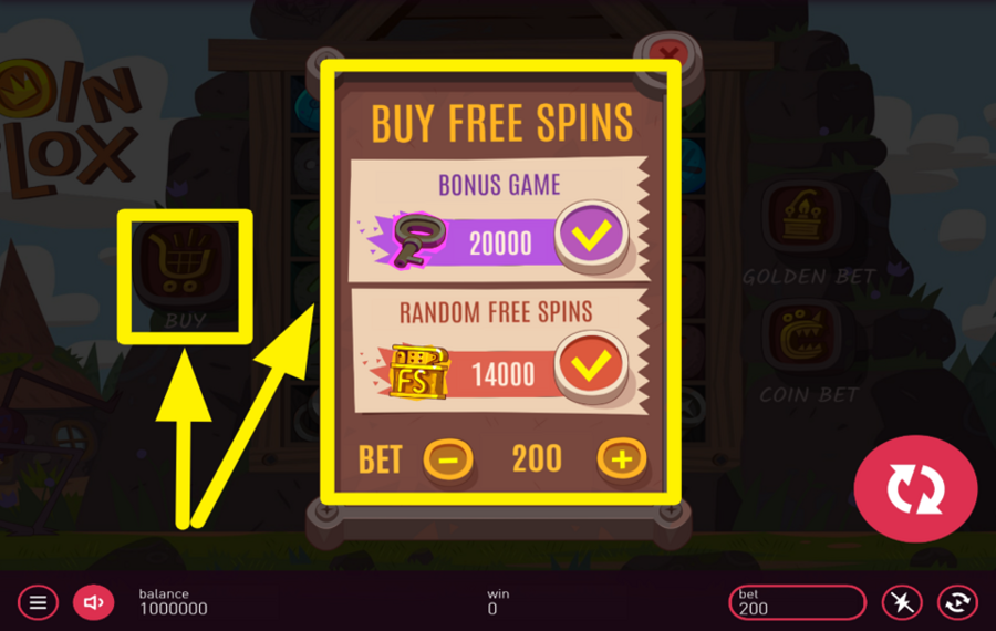 Coin Blox UNLOCK FREE SPINS.