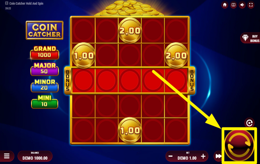 Coin Catcher ВРАЩАЙТЕСЬ К УСПЕХУ!