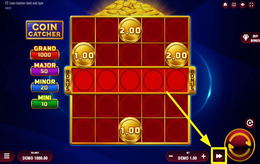 Coin Catcher УСИЛЕНИЕ ИГРЫ.