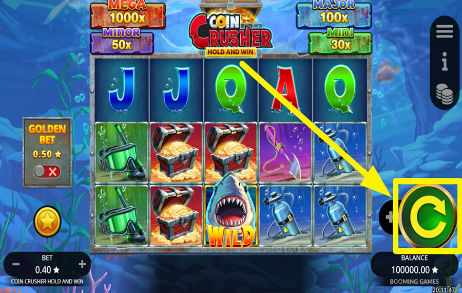 Coin Crusher JOUER LE JEU.