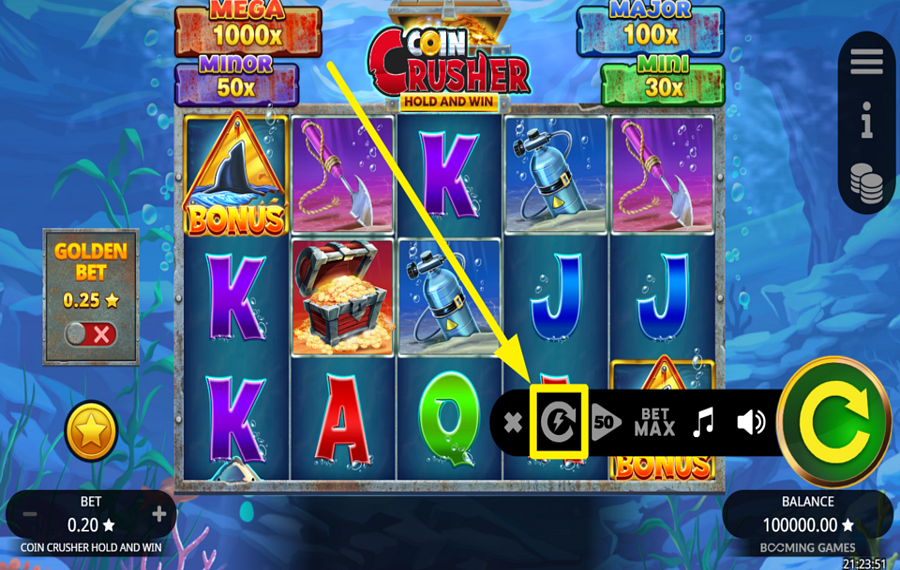 Coin Crusher AMPLIFIEZ LE JEU.