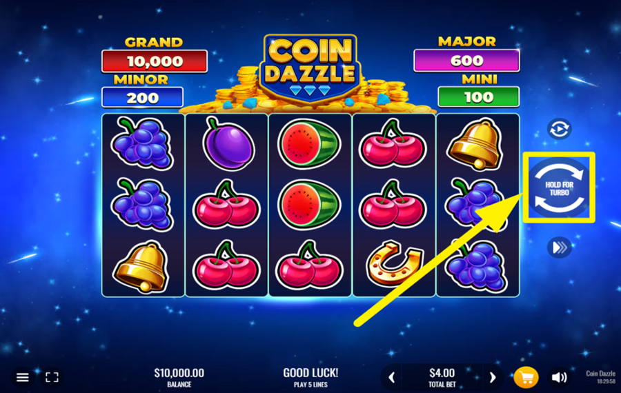 Coin Dazzle DREH DREHEN UND GEWINNEN!