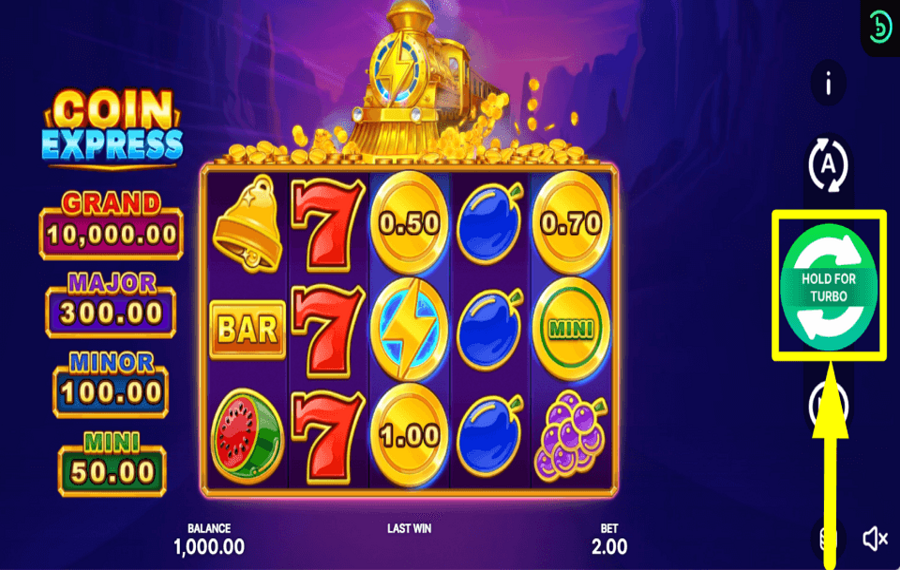 Coin Express Hold and Win COMMENCEZ À JOUER.
