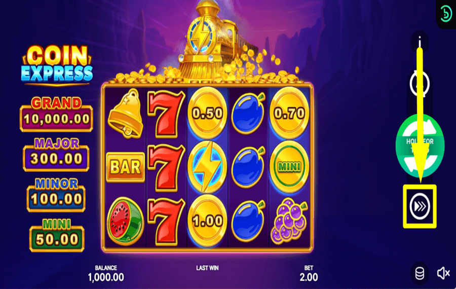 Coin Express Hold and Win AMÉLIOREZ VOTRE JEU.