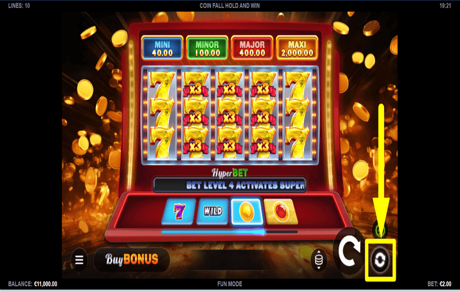 Coin Fall Hold and Win ВКЛЮЧИТЬ АВТОВОСПРОИЗВЕДЕНИЕ.
