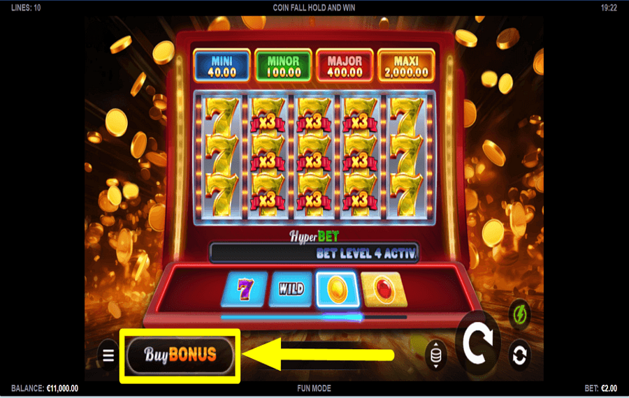 Coin Fall Hold and Win ВОСПОЛЬЗУЙТЕСЬ БОНУСОМ.