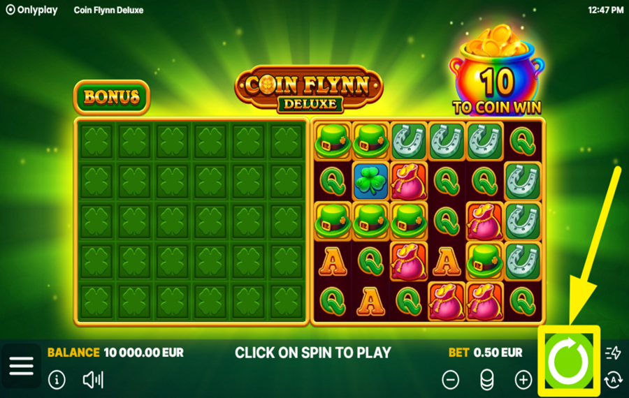 Coin Flynn Deluxe ВСТУПАЙТЕ В ДЕЙСТВИЕ!