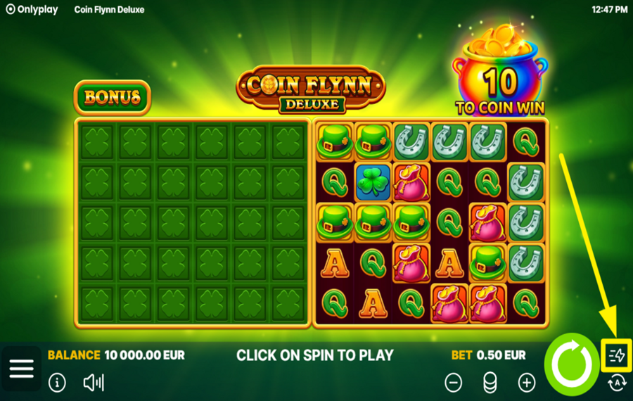 Coin Flynn Deluxe УСКОРЬТЕ ИГРУ.