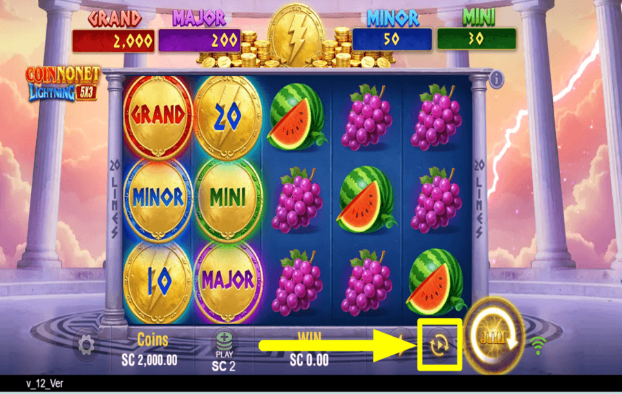 Coin Nonet Lightning PROCEED AUTOMATICALLY.