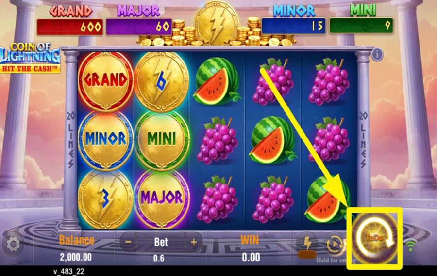 Coin of Lightning ACCENDI L'ENTUSIASMANZA!