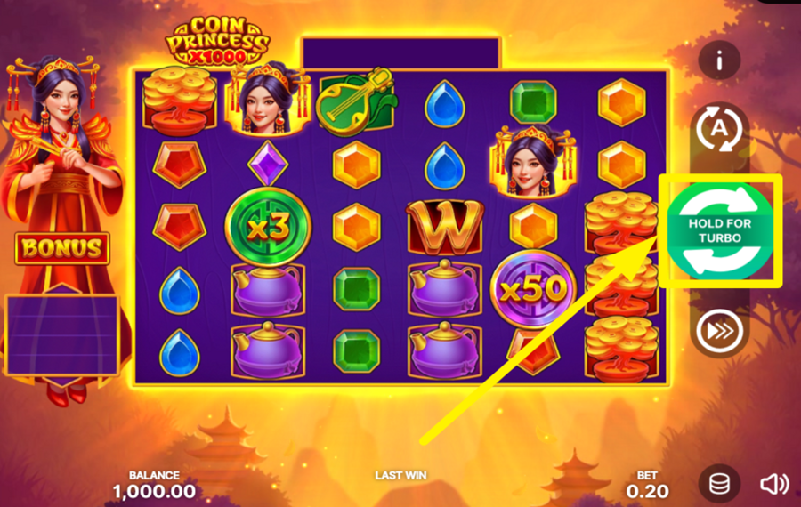 Coin Princess x1000 PLAY THE GAME.