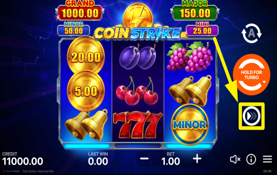 Coin Strike Hold and Win BESCHLEUNIGEN SIE DIE AKTION!