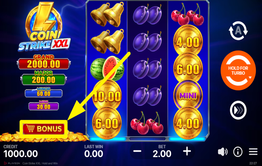 Coin Strike XXL Hold and Win PROFITEZ D'UN BONUS !