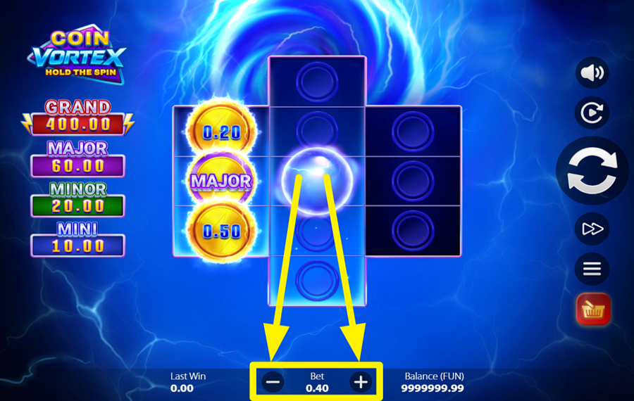 Coin Vortex Hold the Spin ОПРЕДЕЛИТЕ СВОЮ СТАВКУ.