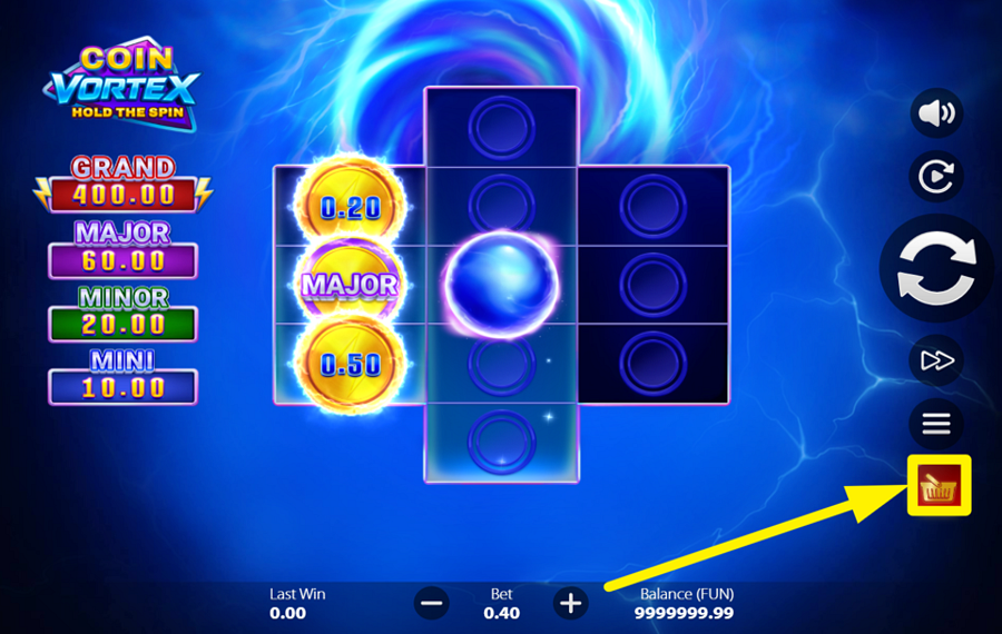 Coin Vortex Hold the Spin КУПИТЕ БОНУСНЫЙ РАУНД.