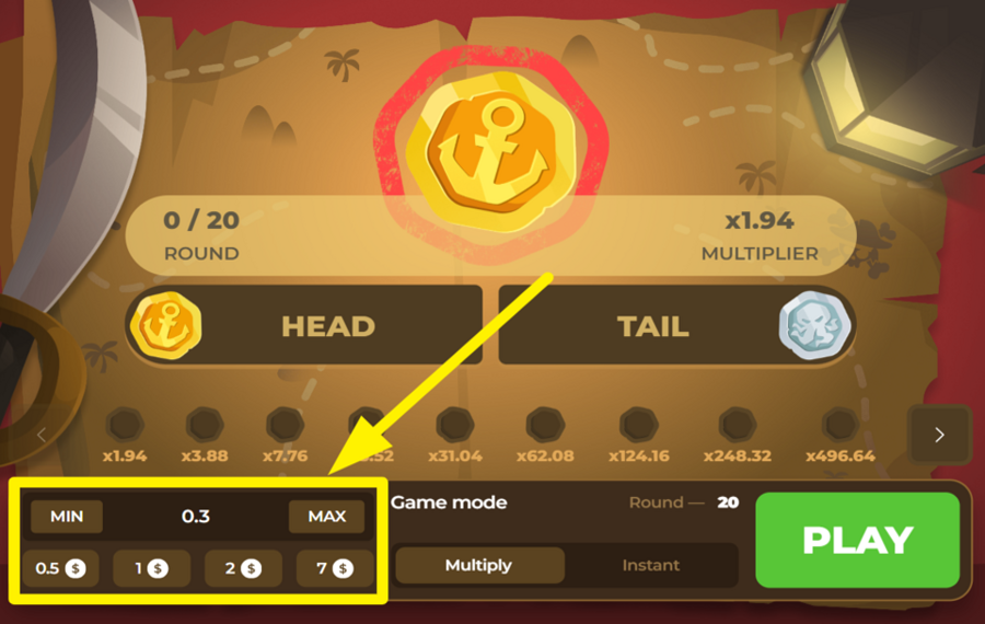 CoinFlip FIXEZ VOTRE PARI.