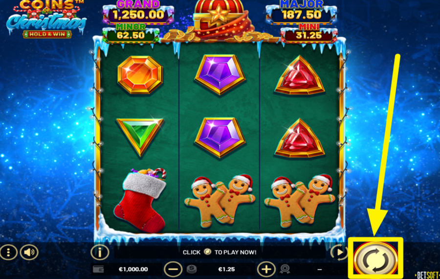 Coins of Christmas Hold and Win INIZIA IL TUO GIOCO!