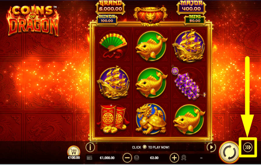 Coins of Dragon Hold and Win CHANGE THE PACE.