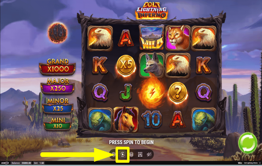 Colt Lightning Inferno ENABLE AUTOPLAY.