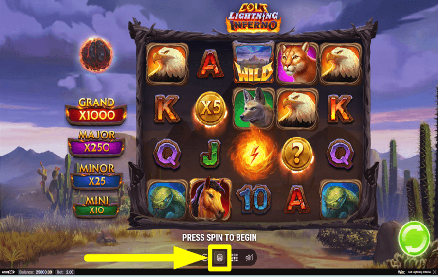 Colt Lightning Inferno DECIDE THE STAKE.