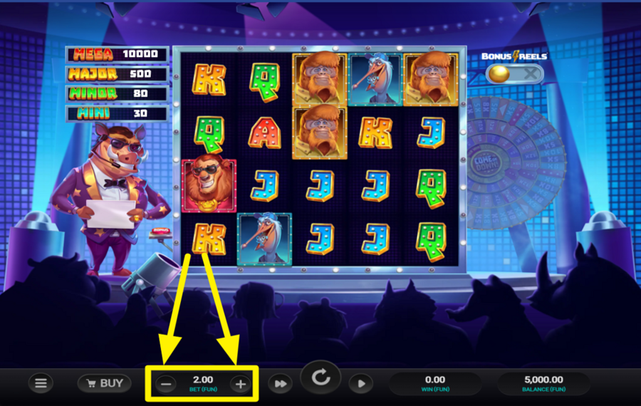 Come on Down Super Collect featuring Teddy Tusk SET YOUR STAKE.