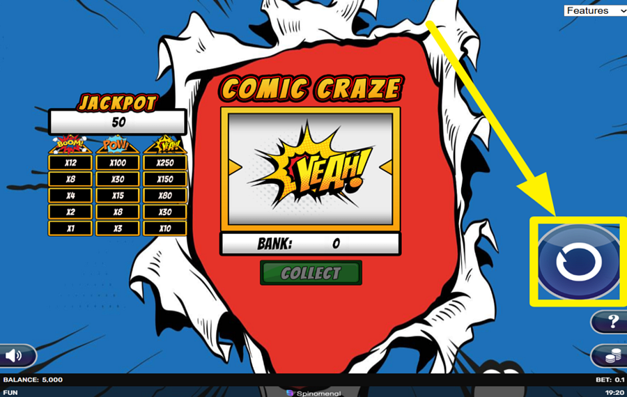 Comic Craze SPIELE DAS SPIEL.