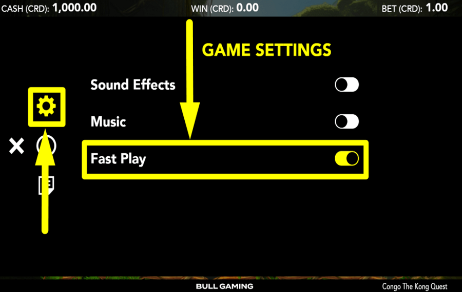 Congo The Kong Quest SPEED UP THE SPINS.