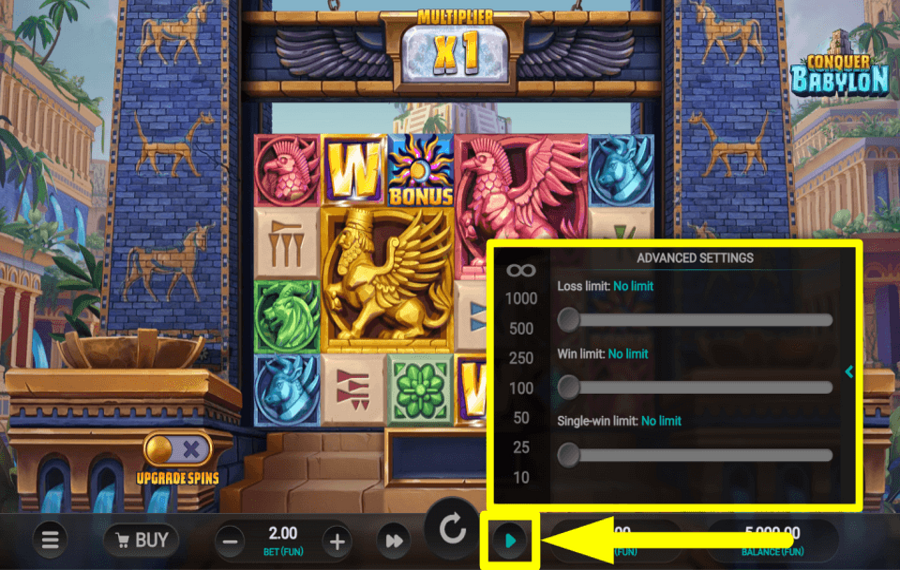 Conquer Babylon APPLY AUTOPLAY.