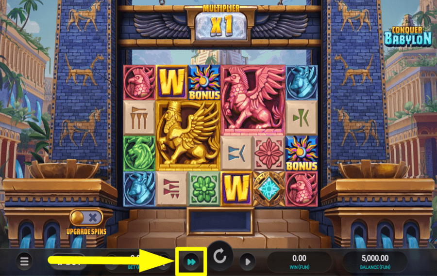 Conquer Babylon ACTIVATE TURBO MODE.