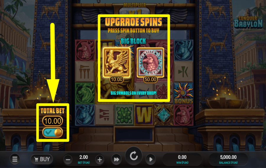 Conquer Babylon AMPLIFY THE ODDS.