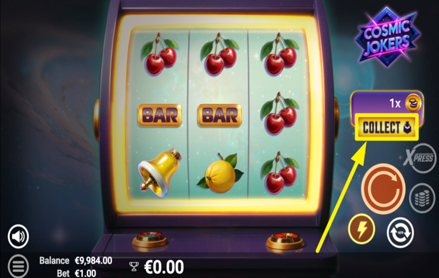 Cosmic Jokers HOLEN SIE SICH IHRE GEWINNE AB.