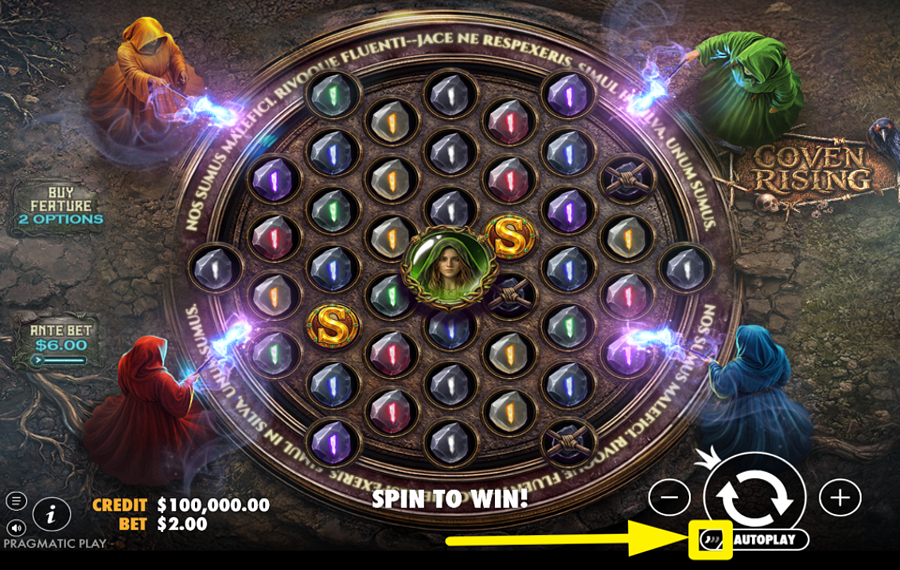 Coven Rising ИЗМЕНИТЕ СКОРОСТЬ.