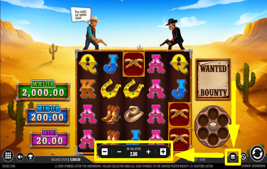 Cowboy Showdown FAI LA TUA SCOMMESSA.
