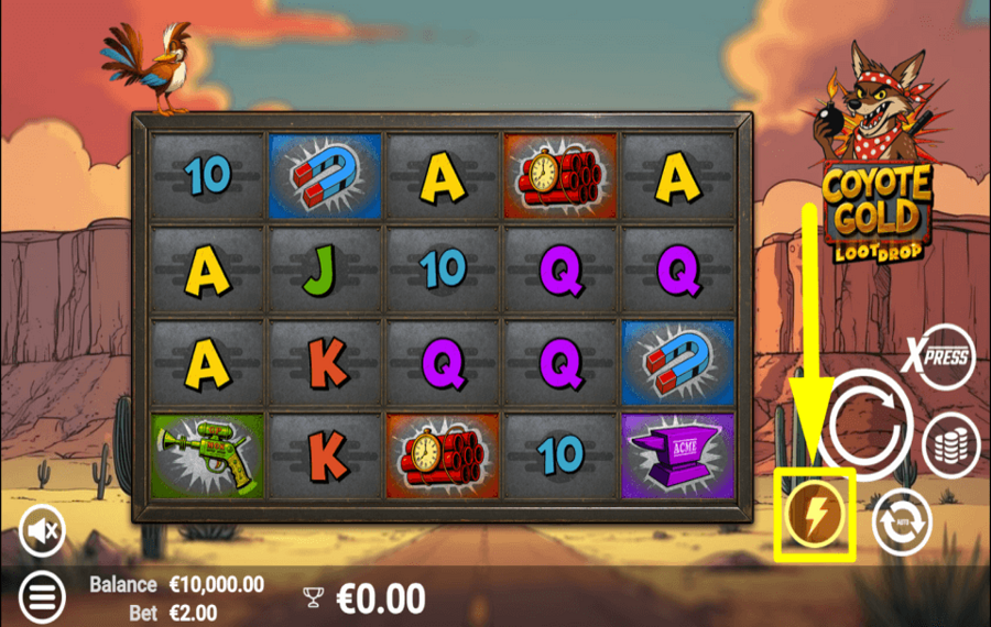 Coyote Gold PICK UP YOUR PACE.