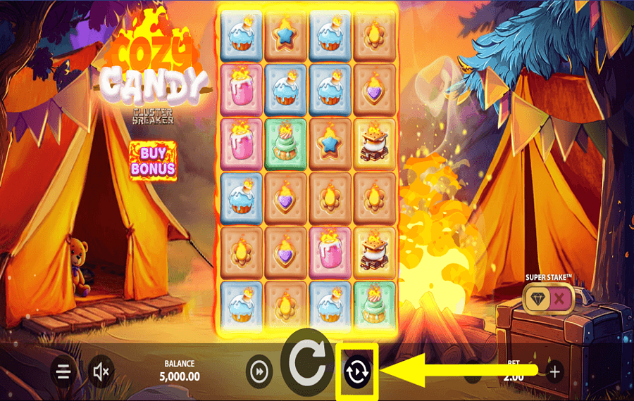 Cozy Candy Clusterbreaker AUTOMATE THE TURNS.