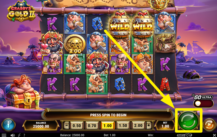 Crabbys Gold 2 Крути педали и выигрывай!