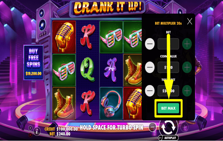 Crank It Up ПОЖЕРТВУЙТЕ БОЛЬШЕ МОНЕТ.