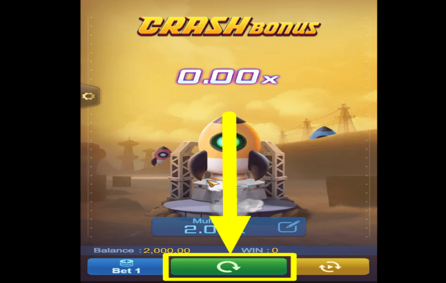 Crash Bonus PRÊT POUR LE DÉCOLLAGE.