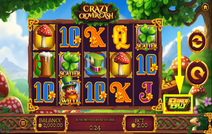 Crazy Clover Cash RICHIEDI IL BONUS.