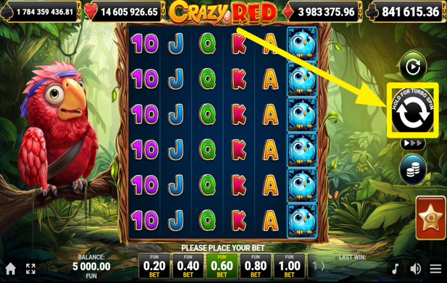 Crazy Red TOURNEZ POUR RÉUSSIR !