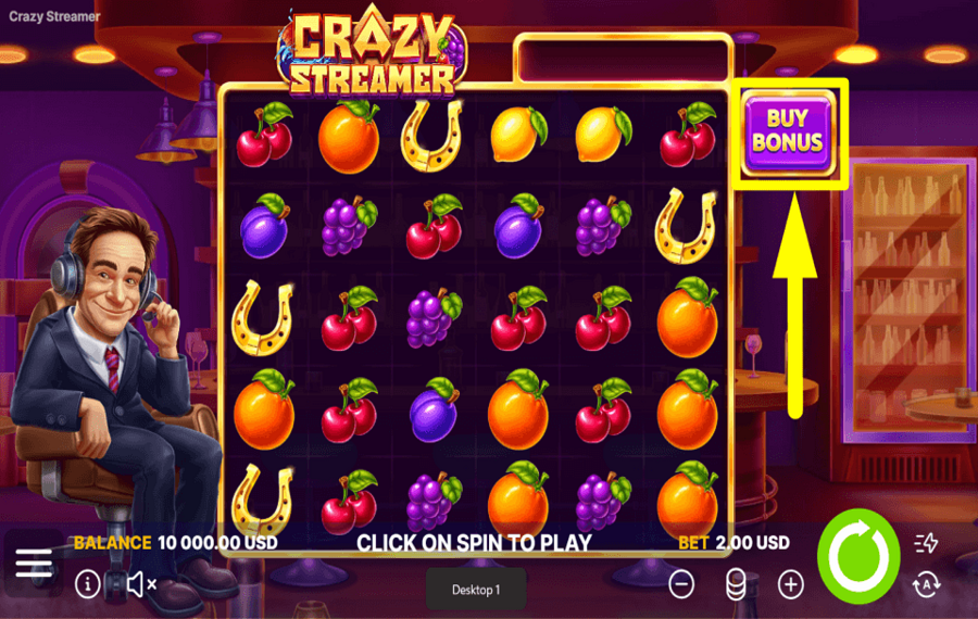 Crazy Streamer SEIZE THE BONUS.