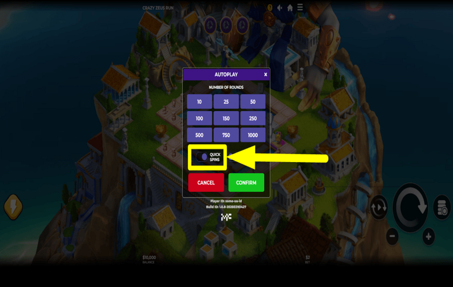 Crazy Zeus Run CHANGE YOUR PACE.