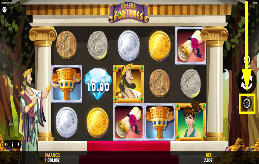 Cresus Fortunes FIXEZ LE MONTANT DU PARI.