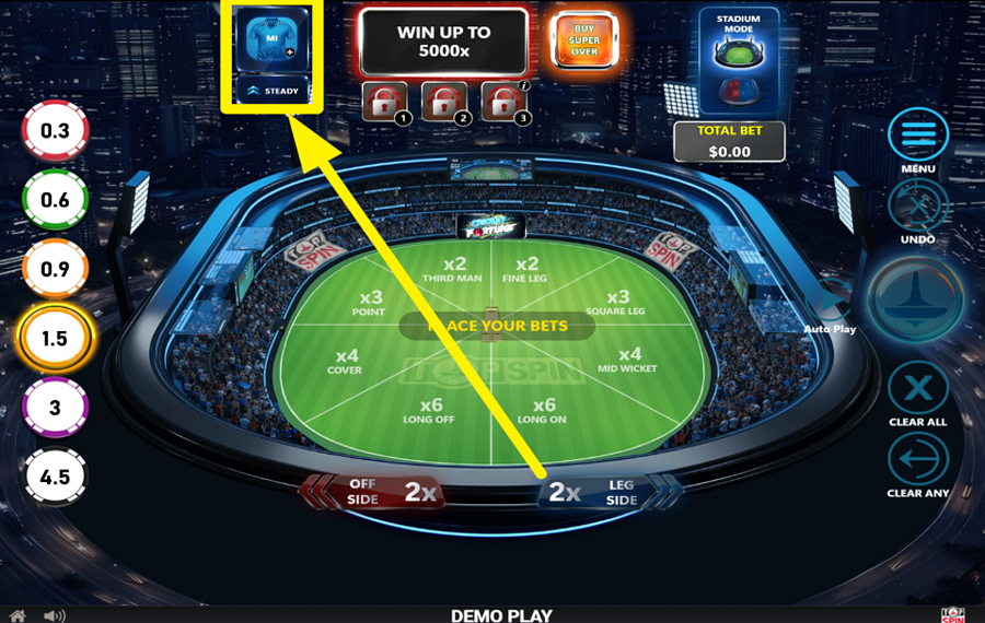 Cricket Fortune CAMBIA DE LADO.