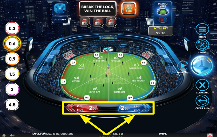 Cricket Fortune OPTE POR APUESTAS PARALELAS.