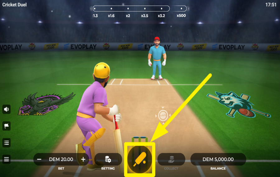 Cricket Duel HIT THE BALL!