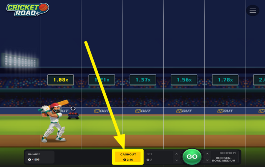 Cricket Road CASH OUT BEFORE YOU MISS.