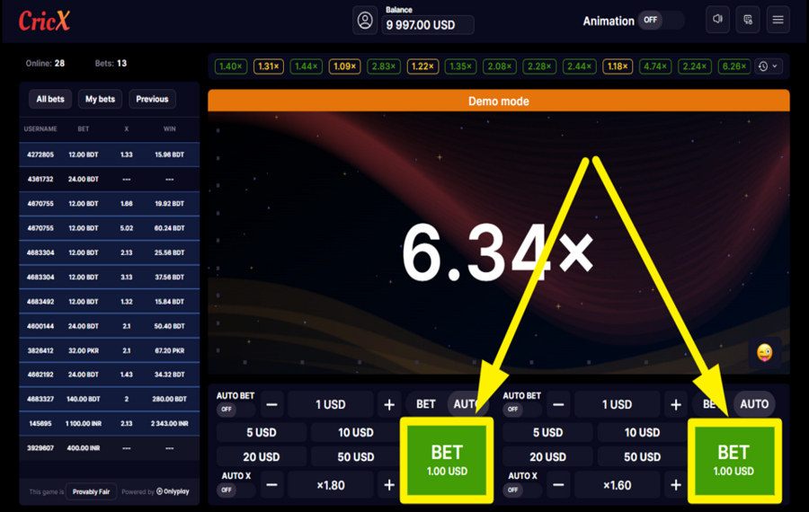 CricX ENTER THE ACTION!