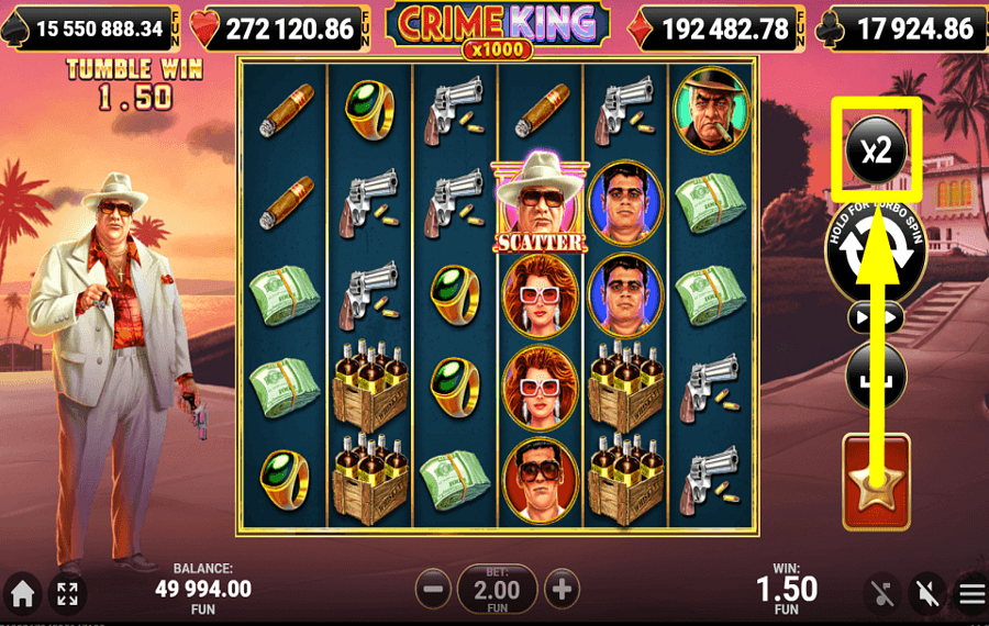 Crime King 1000 IL EST TEMPS DE JOUER.